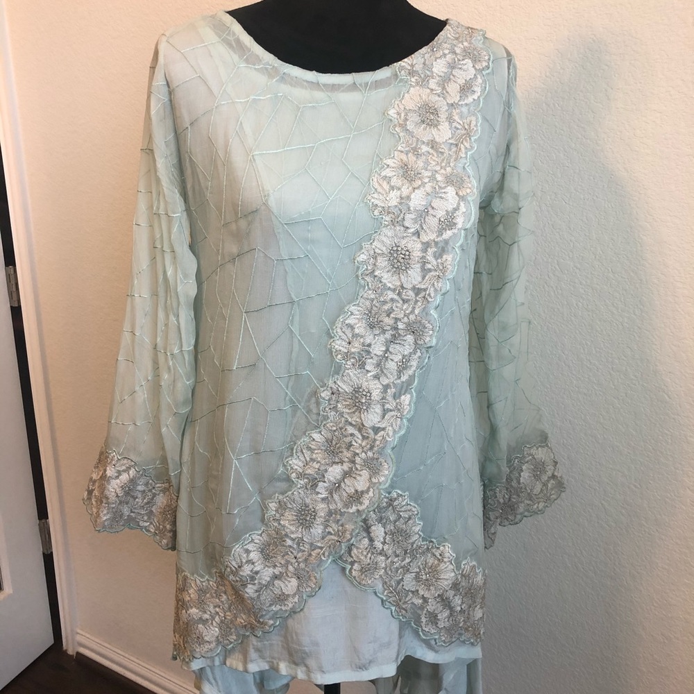 COPY - Pakistani/Indian Maria.B evening dress. M/L